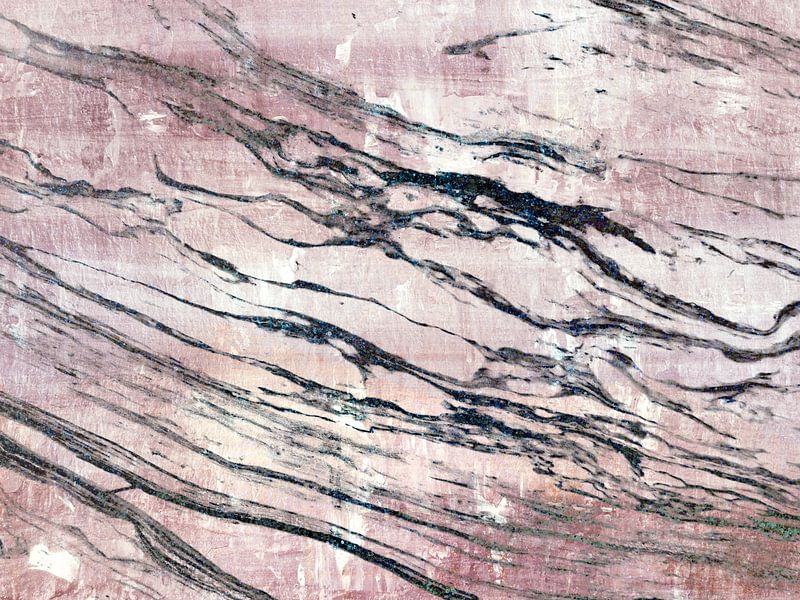 Rose gold sea by FRESH Fine Art