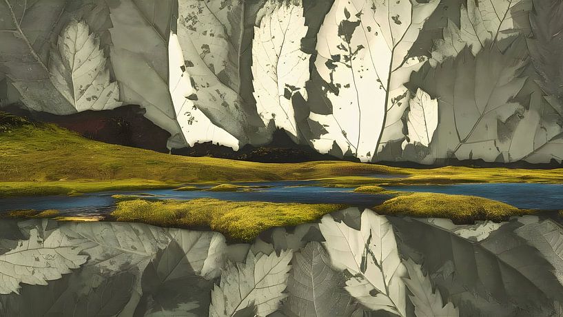 Collage Nordland von Nick Wendt