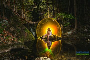 Fee im Burg Teich II