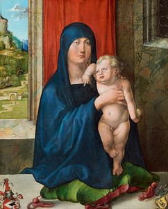 Albrecht Dürer. Madonna en kind