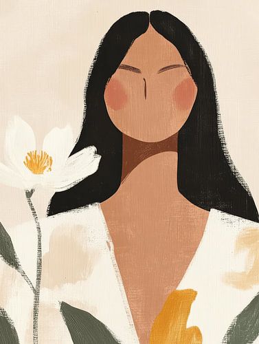 Portrait de bohème "Faceless&quot ;