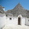 Maisons blanches à Alberobello en Italie sur Rijk van de Kaa