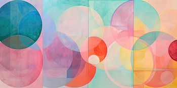 Regenbogen in Kreisen 7