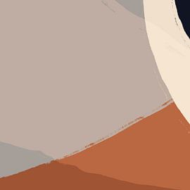 Abstrakte Kunst. Linien in von Dina Dankers