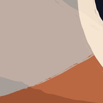 Abstracte kunst. Lijnen in van Dina Dankers