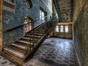 Lieu perdu - Escalier à Beelitz Heilstätten - Lieux abandonnés par Carina Buchspies Aperçu