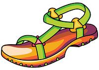 Sandalen Vector