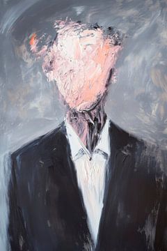 Faceless in a suit by Poster Art Shop