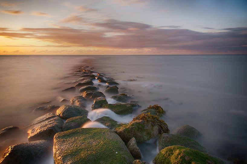 Vloedwater langs de pier par Remco de Vries