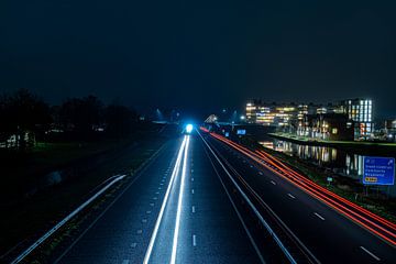 Highway through Sneek by MdeJong Fotografie