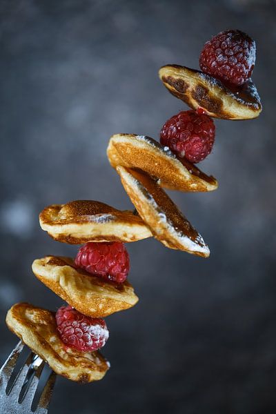 Poffertjes mit Himbeeren von Joke Beers-Blom