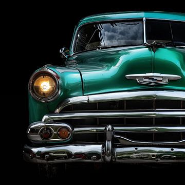 Havana cuba auto groen van TheXclusive Art
