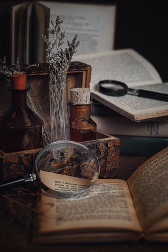 Alchemie Vintage stilleven