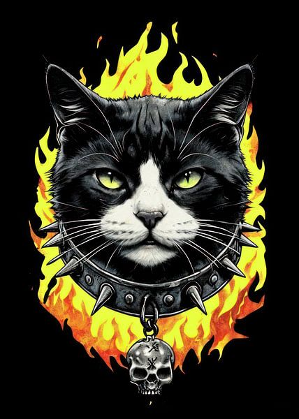 Kattenportret van artisticdesign1903