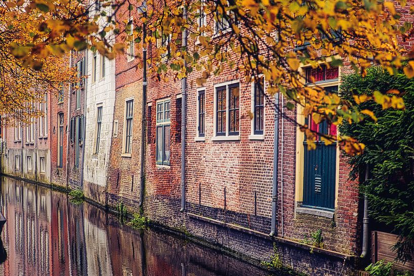 autumn vista in alkmaar by peterheinspictures