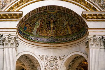 St Pauls kathedraal interieur van Luis Emilio Villegas Amador