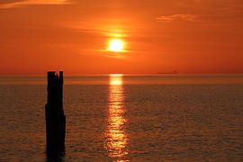 Sonnenaufgang Schiff von Daniel Loof