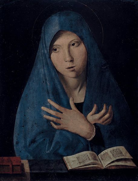 Antonello da Messina, Die Ankündigung - 1473-74 von Atelier Liesjes