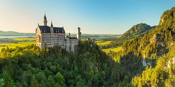 Kasteel Neuschwanstein, Allgäu, Beieren, Duitsland van Markus Lange