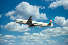 China South Cargo, Registriernummer B 2072. Eine Boeing 777F
