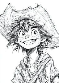 Boundless Dreams – Expressive Pencil Sketch