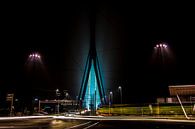 Erasmusbrug, fast moving targets van Marco Faasse thumbnail