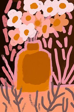 Pastel Flower Impression No 4 by Treechild