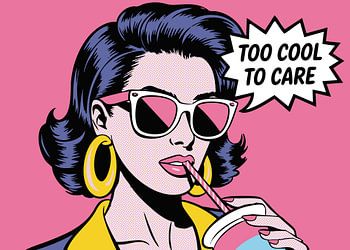 Too cool to care