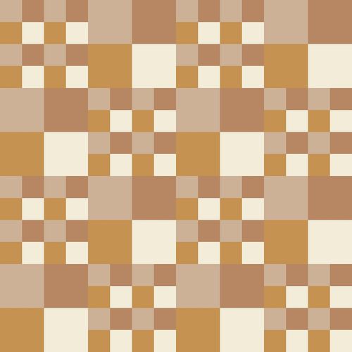 Retro Schaakbord Fantasie Pixel