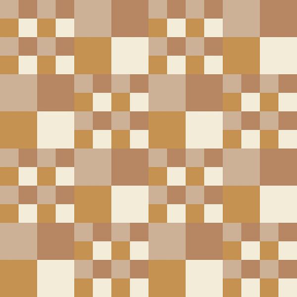 Retro chessboard fantasy pixel by Mad Dog Art