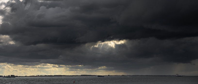 Turbulent Westerschelde by Percy's fotografie