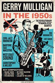 Gerry Mulligan in the 50s von Theodor Decker
