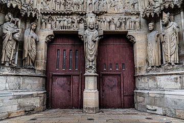 Kathedraal te Reims van Mariette Jans