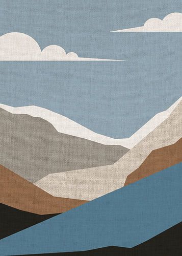 Linen collection - landscape BENNY THREE