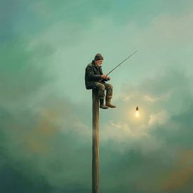 Man vist licht in de lucht van But First Framing