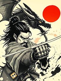 Samurai drakengevecht van rendyokt rendy
