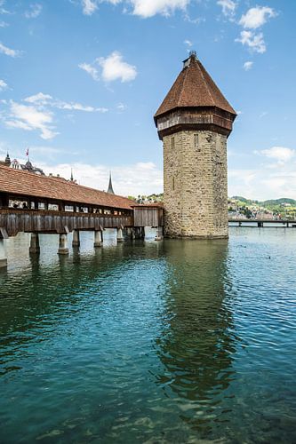 LUZERN Kapelbrug & Watertoren 