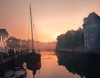 Thorbeckegracht in the mist