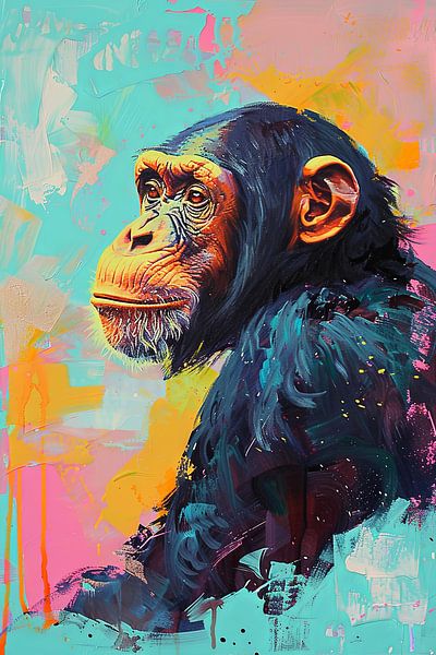 Affe von Poster Art Shop