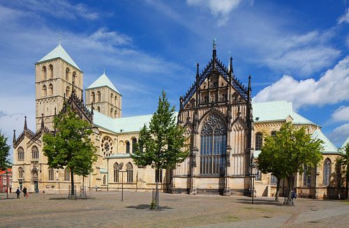 St.Paulus-Dom, Domplatz, Münster in Westphalia, North Rhine-Westphalia, Germany