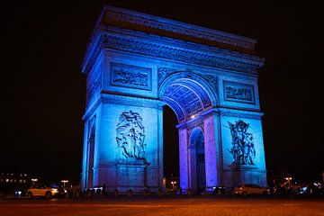 Arc de Triomphe, Parijs. van Bart van der Heijden