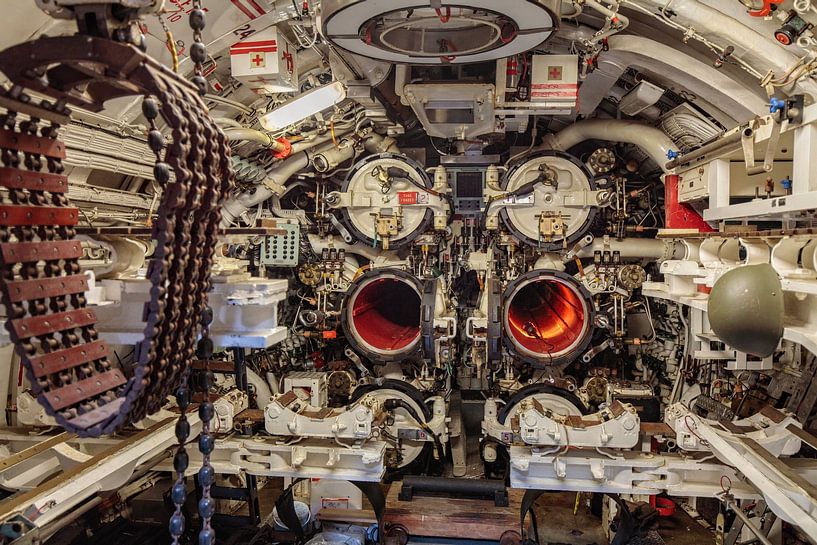Torpedo Room HMS Otus by Rob Boon