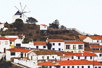 Das Dorf Odeceixe in der Algarve in Portugal von Western Exposure