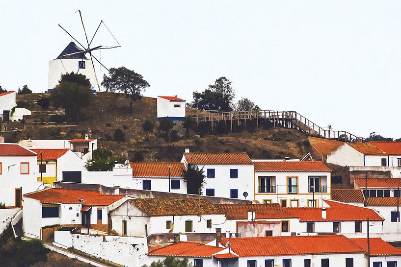 Het dorp Odeceixe in de Algarve in Portugal van Western Exposure