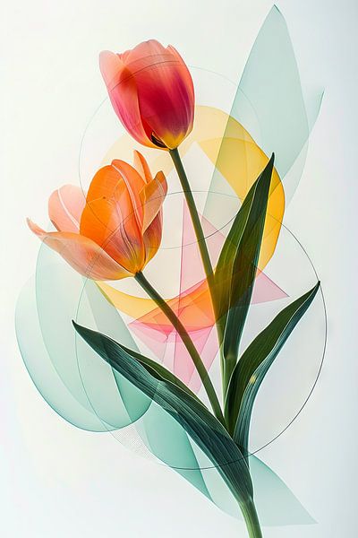 Tulpen - Tulpen von Poster Art Shop