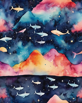 Starry Seascape
