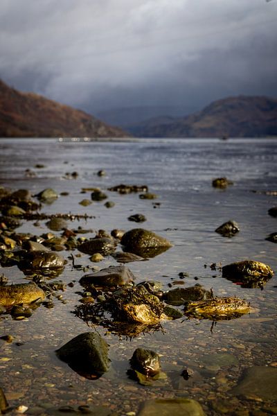 Stille vor dem Sturm am Loch Etive von Joy of Light Photography