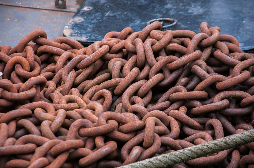 Industrial photography of chains by Pix-Art By Naomi.k