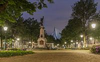 Burgemeester Hofmanplein op het Noordereiland in Rotterdam