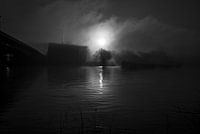 Mist aan de Maas